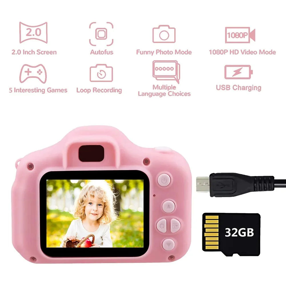 Kiddie Clicks: Fun Learning Digital Camera - KCShopping