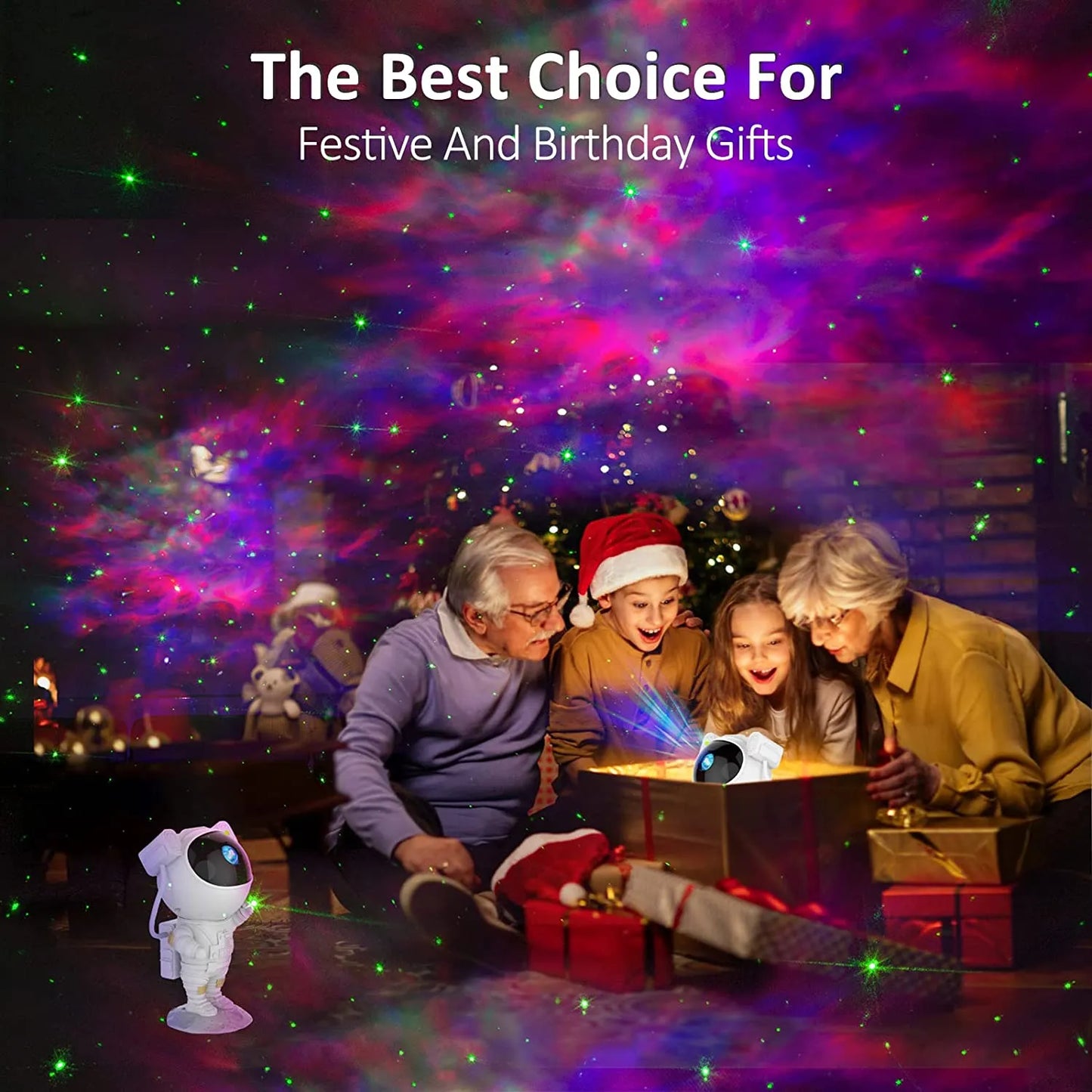 Galactic Dreamer Kids Star Projector
