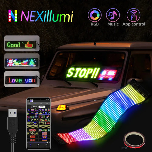 LumiFlex LED-Leinwand: Kreativ beleuchten 