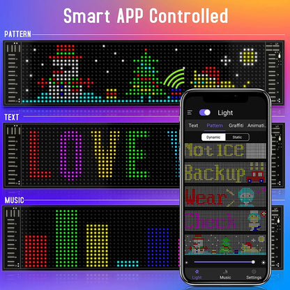 FlexiBright Matrix: Colorful LED Creativity - KCShopping