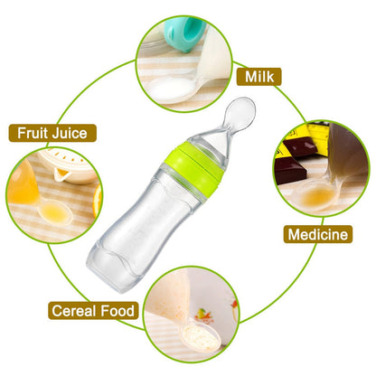 BABY SQUEEZY SPOON BOTTLE - KCShopping