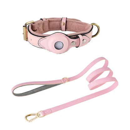 PoshPaws Luxury Tracker Leather Pet Collar - KCShopping