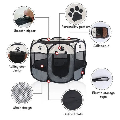 Breezy Pup : Tente pliable et portable pour animaux de compagnie 