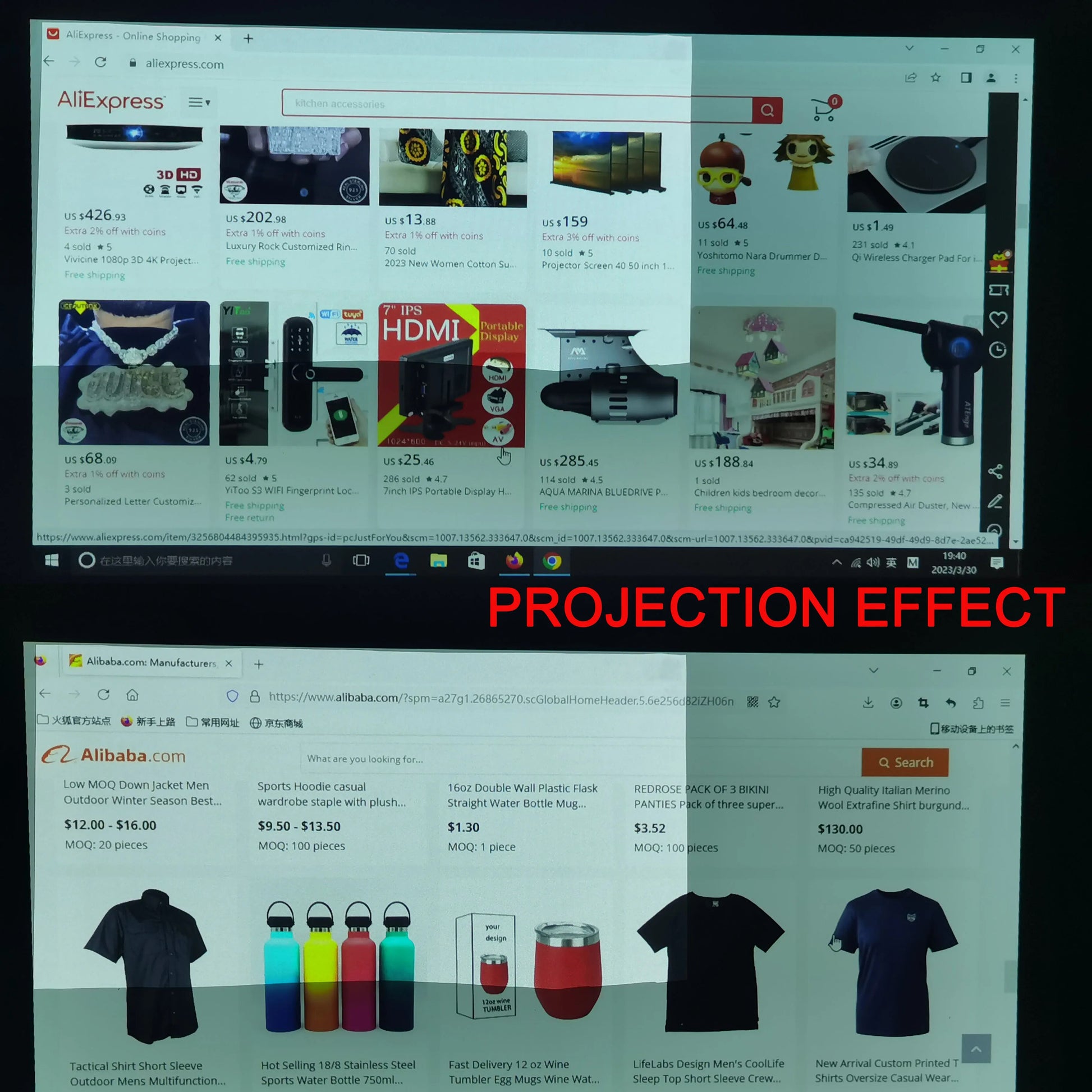 Luminous Pinnacle Projector Screen - KCShopping