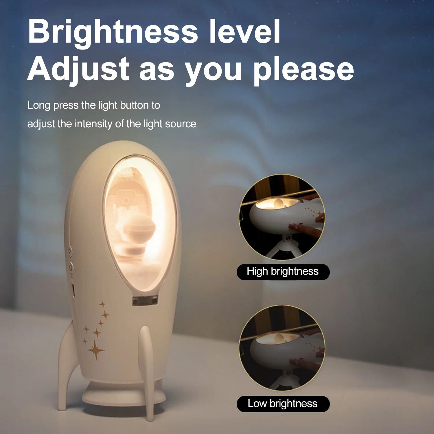 Cosmic Voyager: Astronaut Rocket Speaker - KCShopping