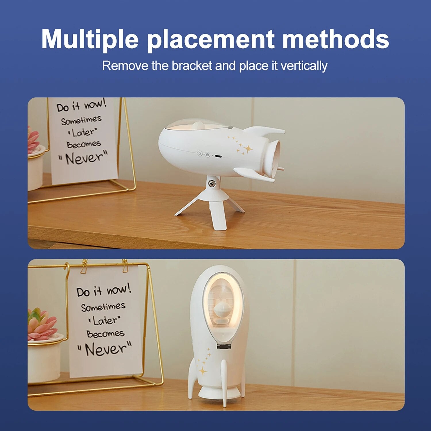 Cosmic Voyager: Astronaut Rocket Speaker - KCShopping