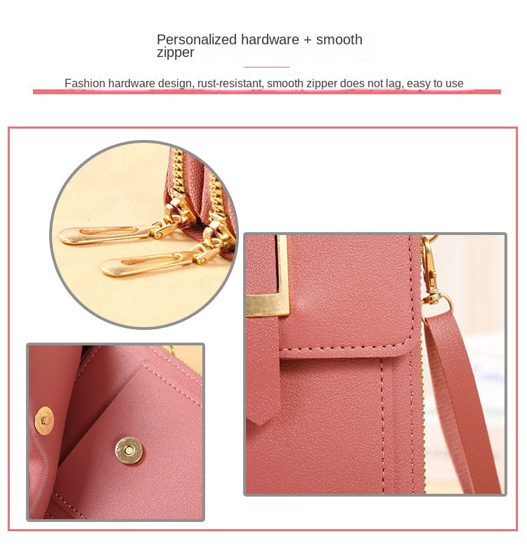 Handytasche mit Touchscreen