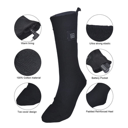 Chaussettes chauffantes thermiques CozyToes 