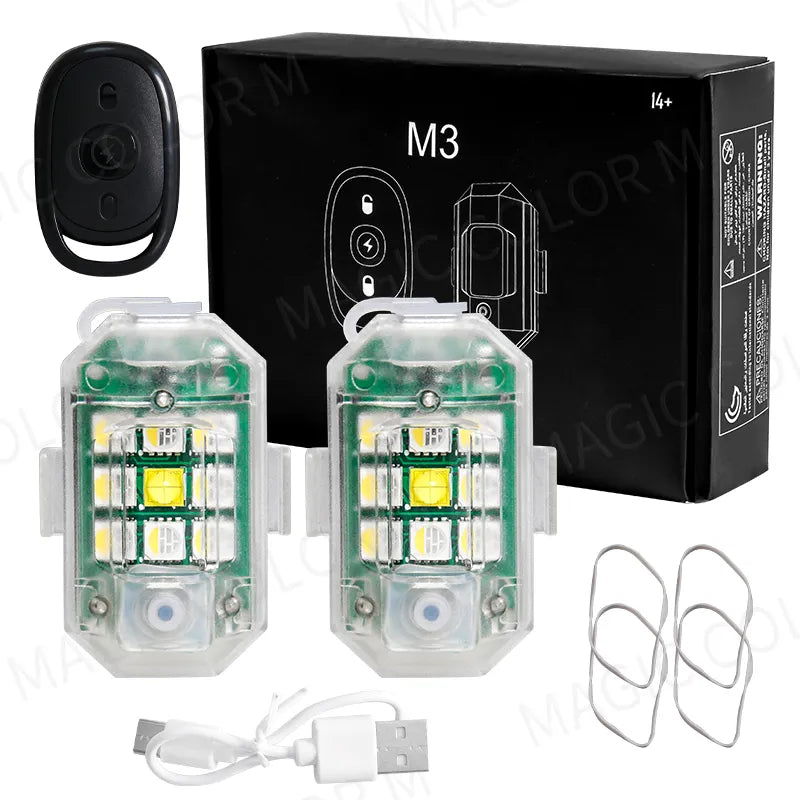 GlowRider Advanced LED Safety Lights - KCShopping