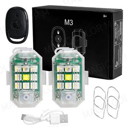 GlowRider Advanced LED Safety Lights - KCShopping