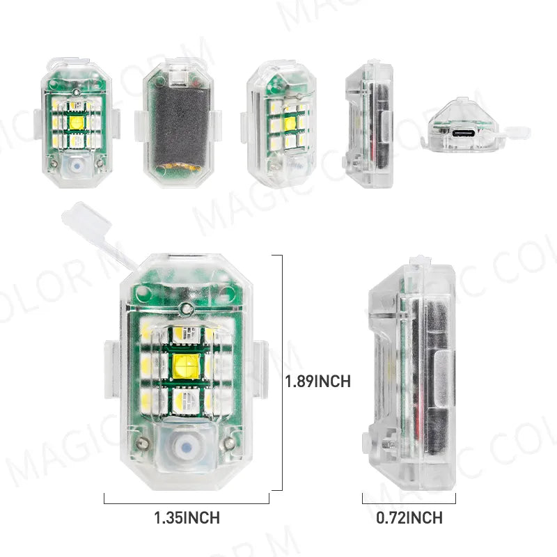GlowRider Advanced LED Safety Lights - KCShopping