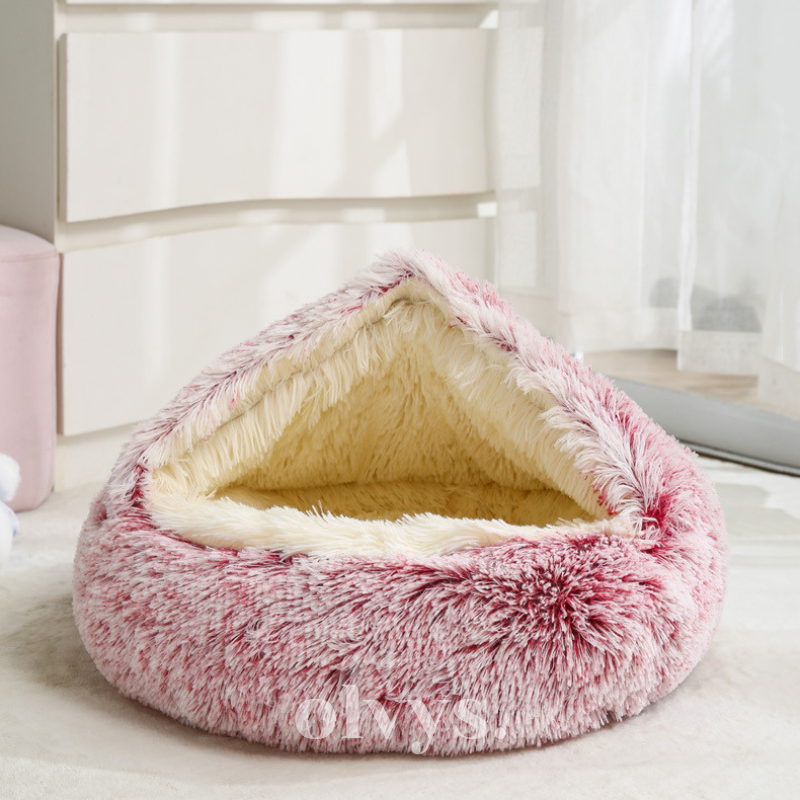 Snuggle Haven Plush Pet Bed - KCShopping